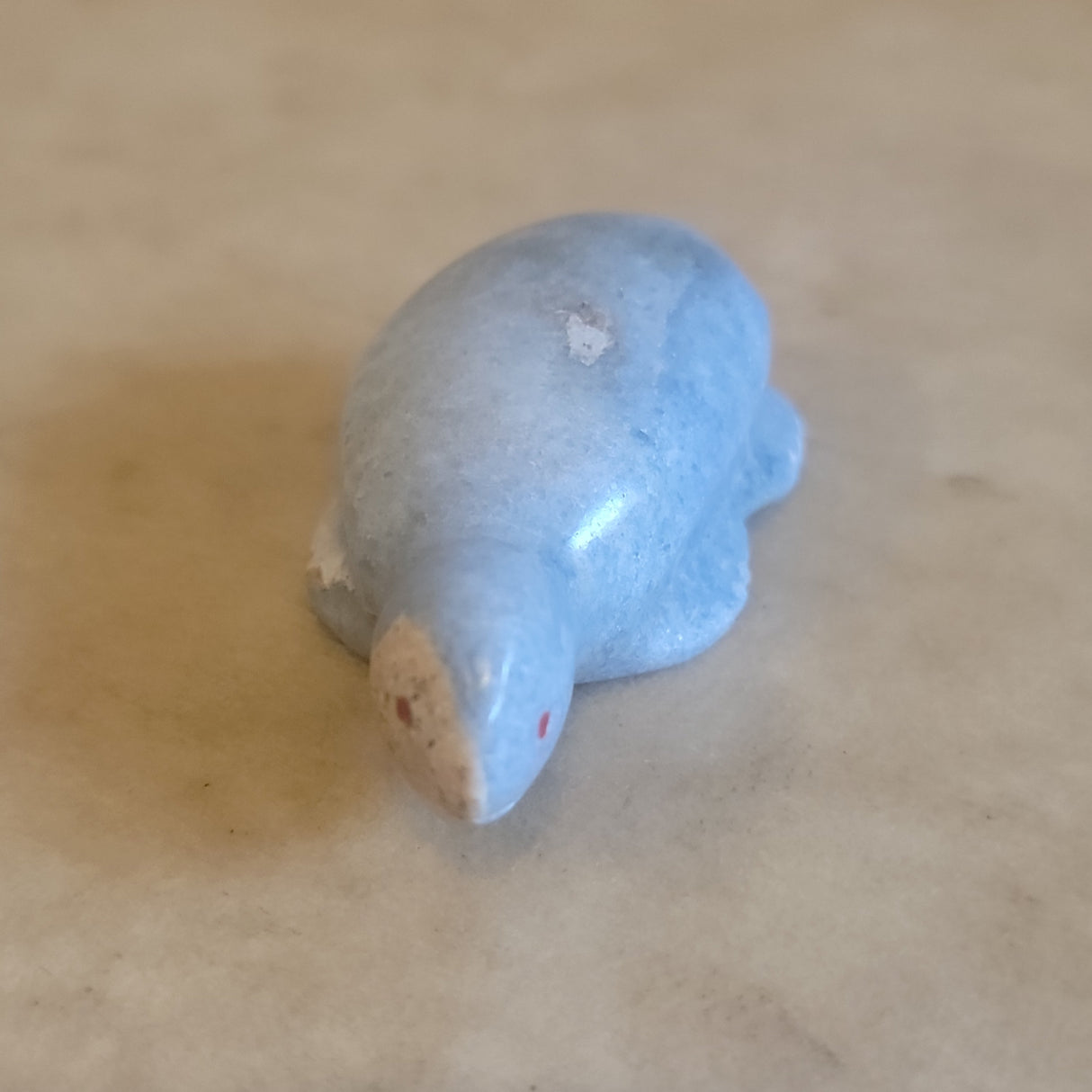 Lepidolite Zuni Fetish Turtle