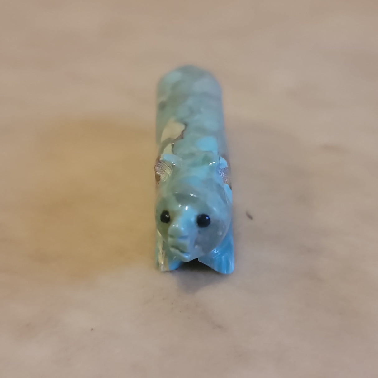 Turquoise Zuni Fetish Bear