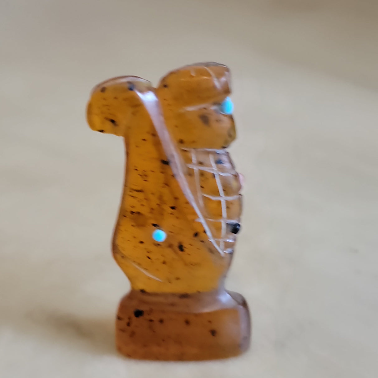 Amber Corn Maiden Zuni Fetish