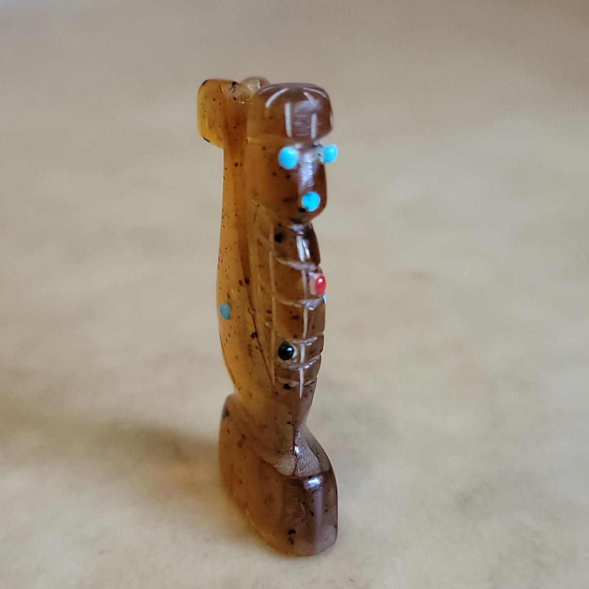 Amber Corn Maiden Zuni Fetish