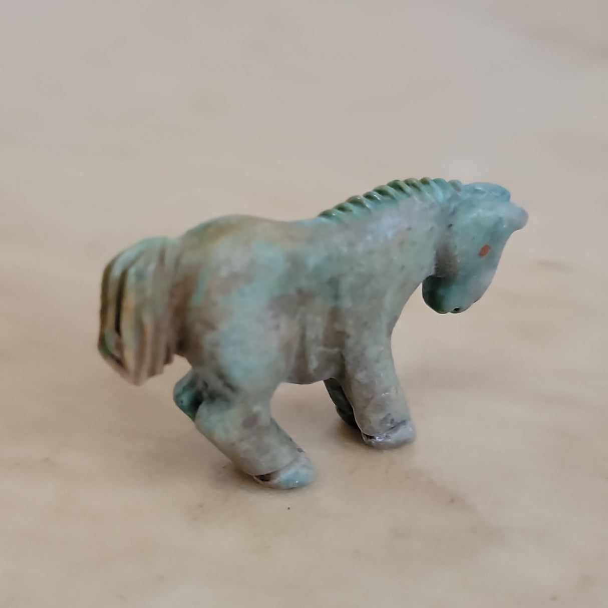 Turquoise Horse Zuni Fetish