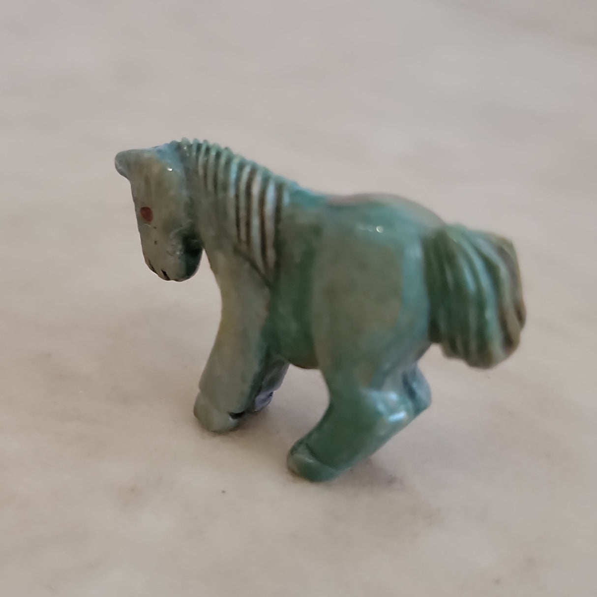 Turquoise Horse Zuni Fetish