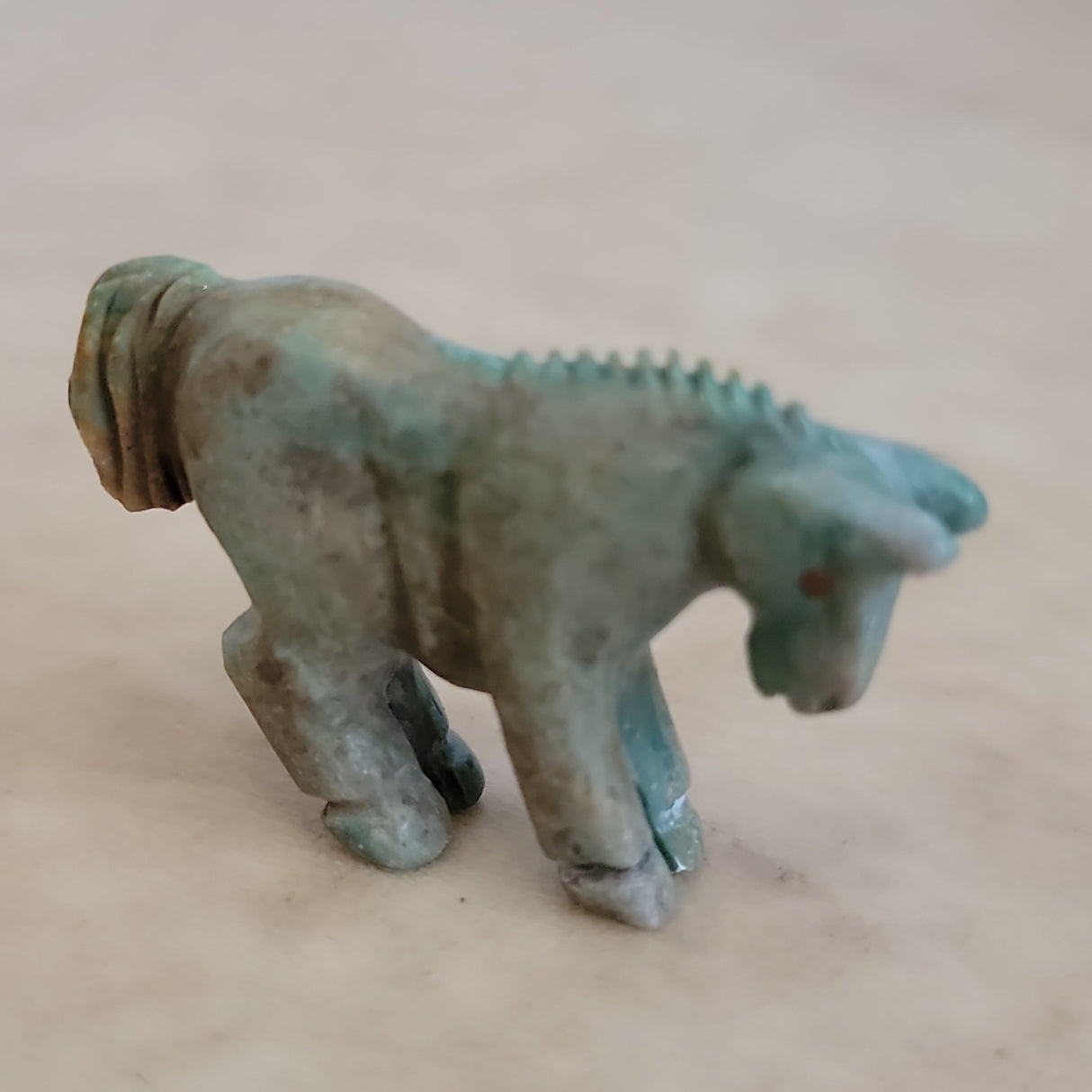 Turquoise Horse Zuni Fetish