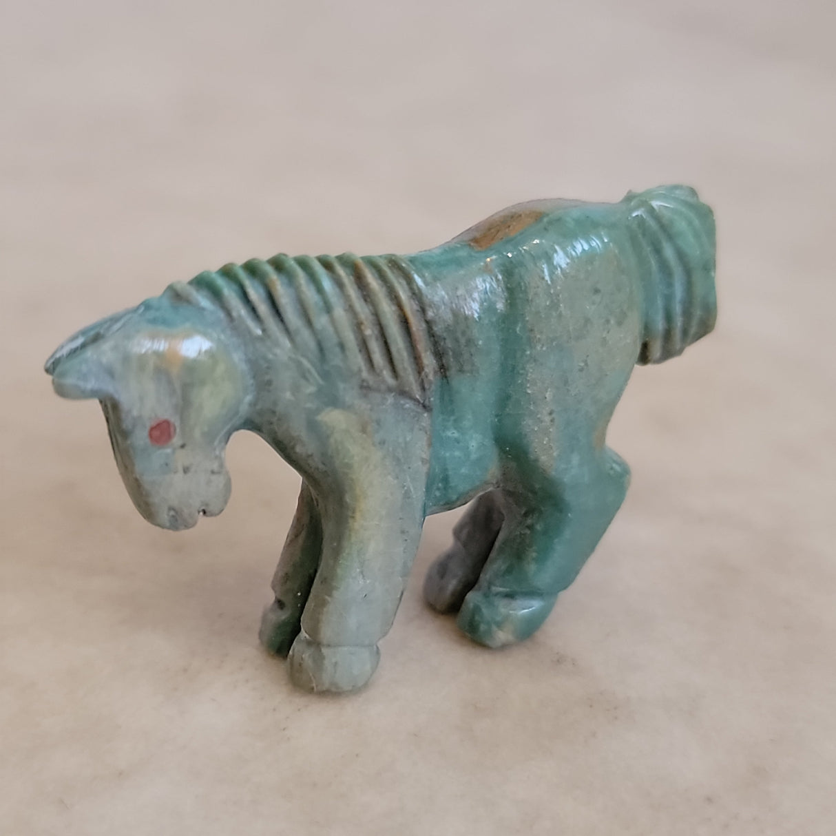 Turquoise Horse Zuni Fetish