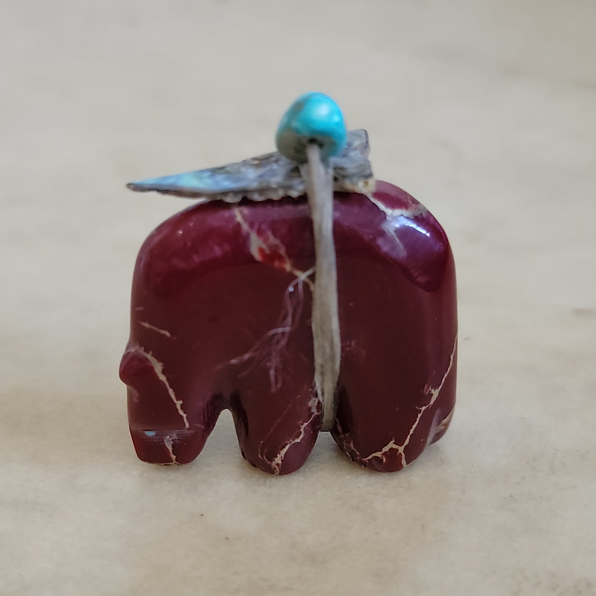 Pyrite Composite Medicine Bear Zuni Fetish