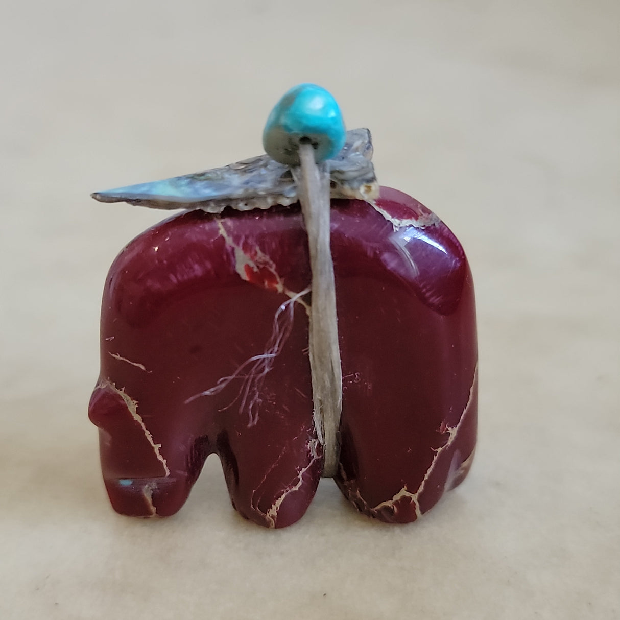 Pyrite Composite Medicine Bear Zuni Fetish