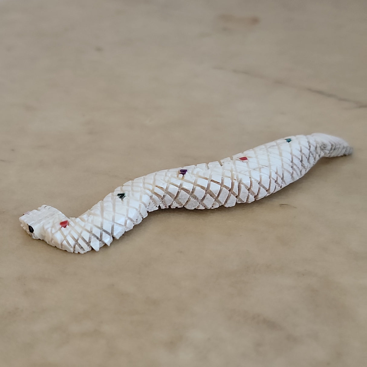 Antler Snake/Rattlesnake Zuni Fetish