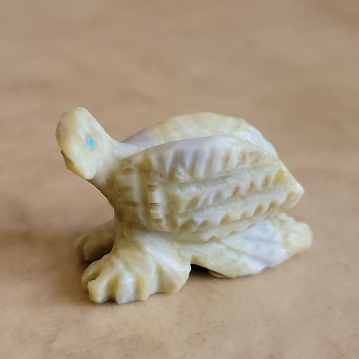 Serpentine Zuni Fetish Eagle