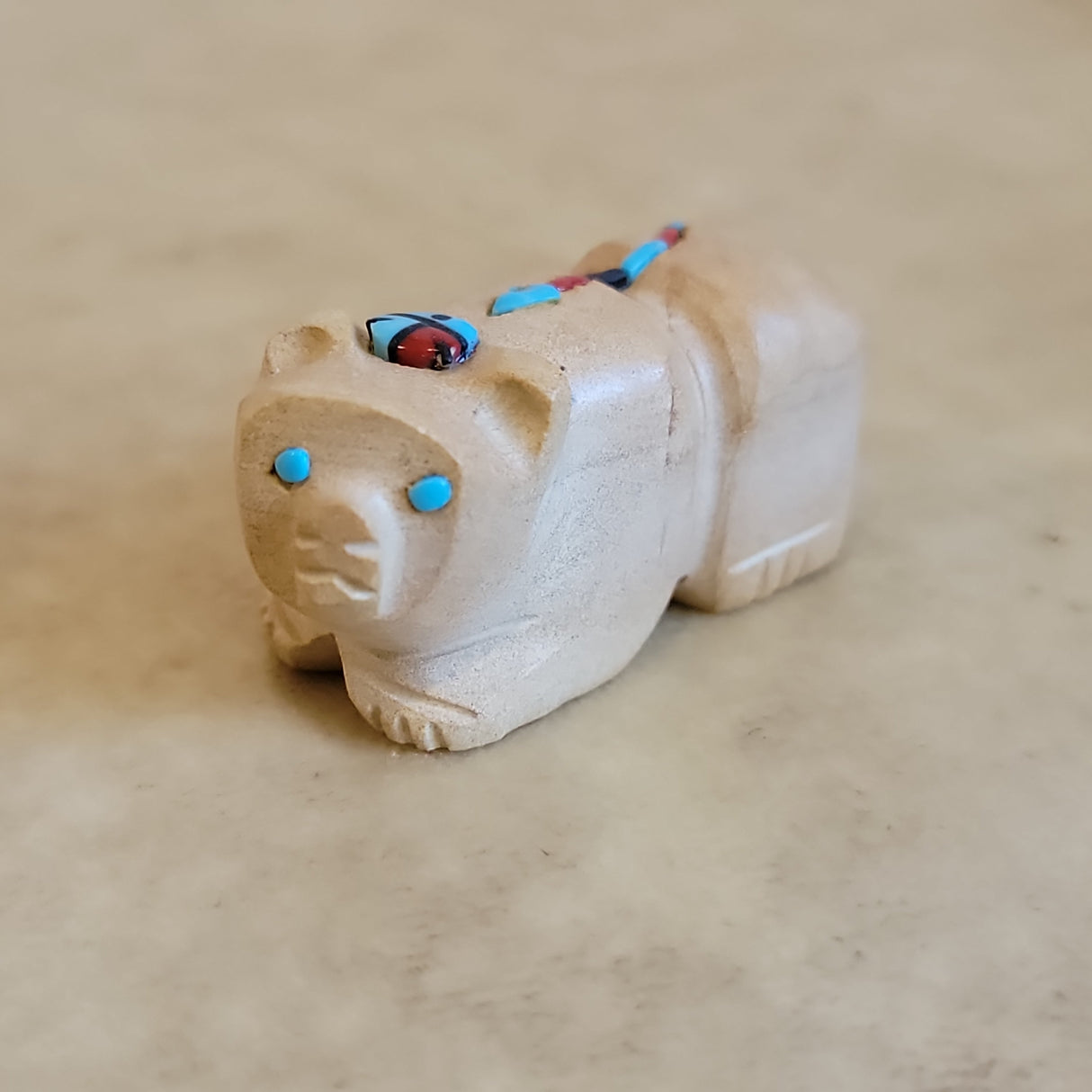 Walking Bear Zuni Fetish