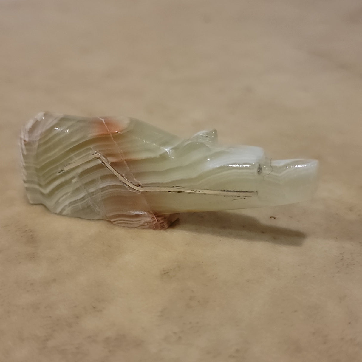 Kenny Chavez Onyx Zuni Fetish Wolf