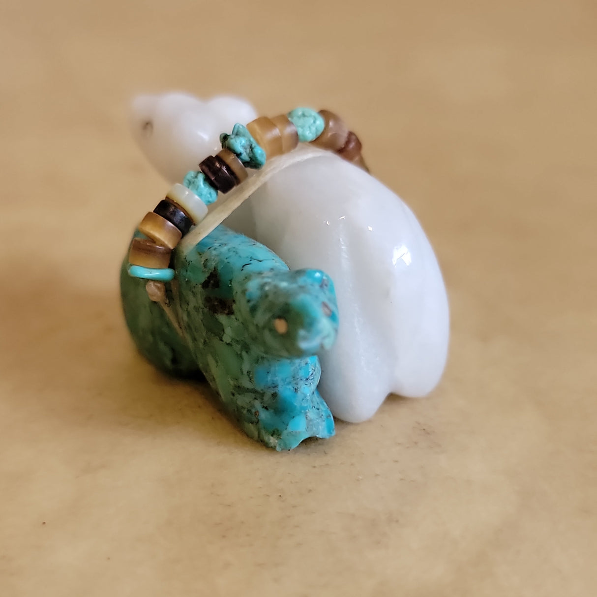 Double Bears Zuni Fetish