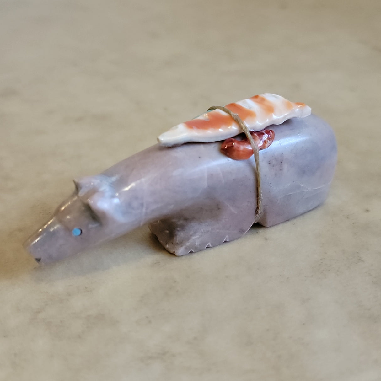 Serpentine Bear Zuni Fetish
