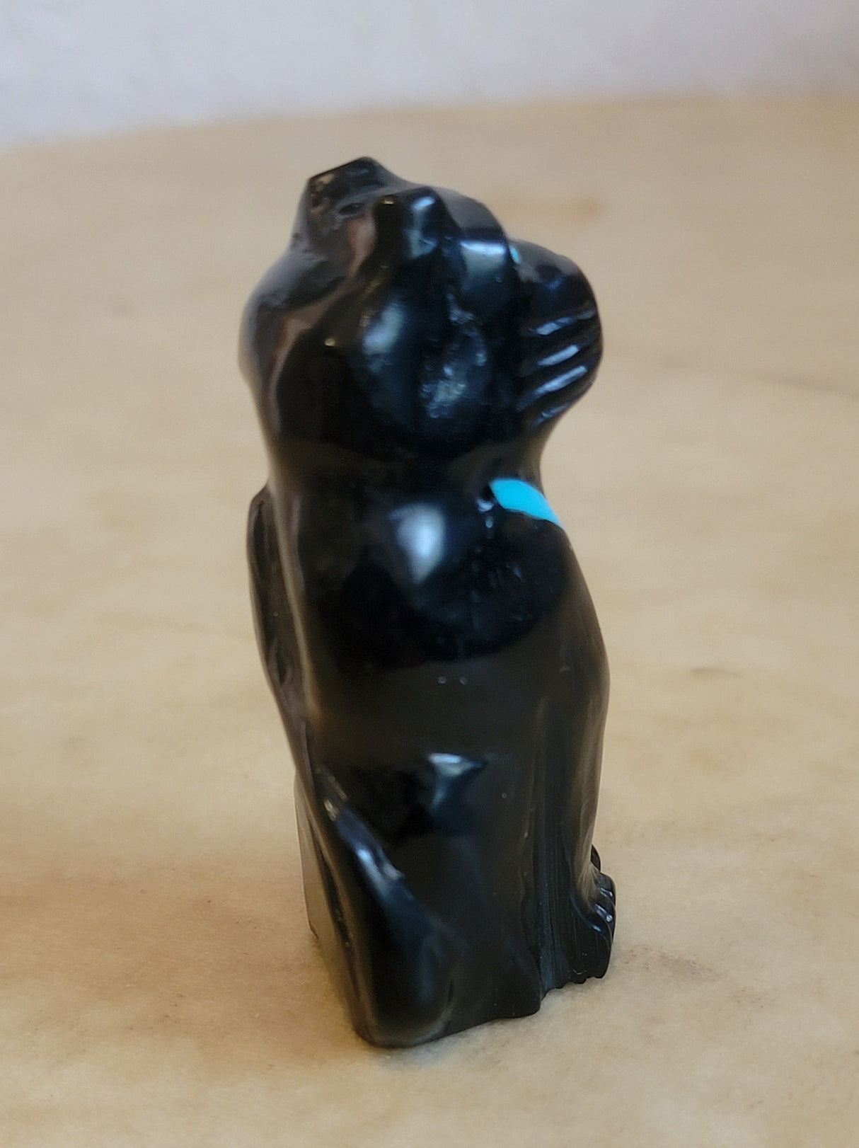 Kitty Cat w/Fancy Collar Zuni Fetish