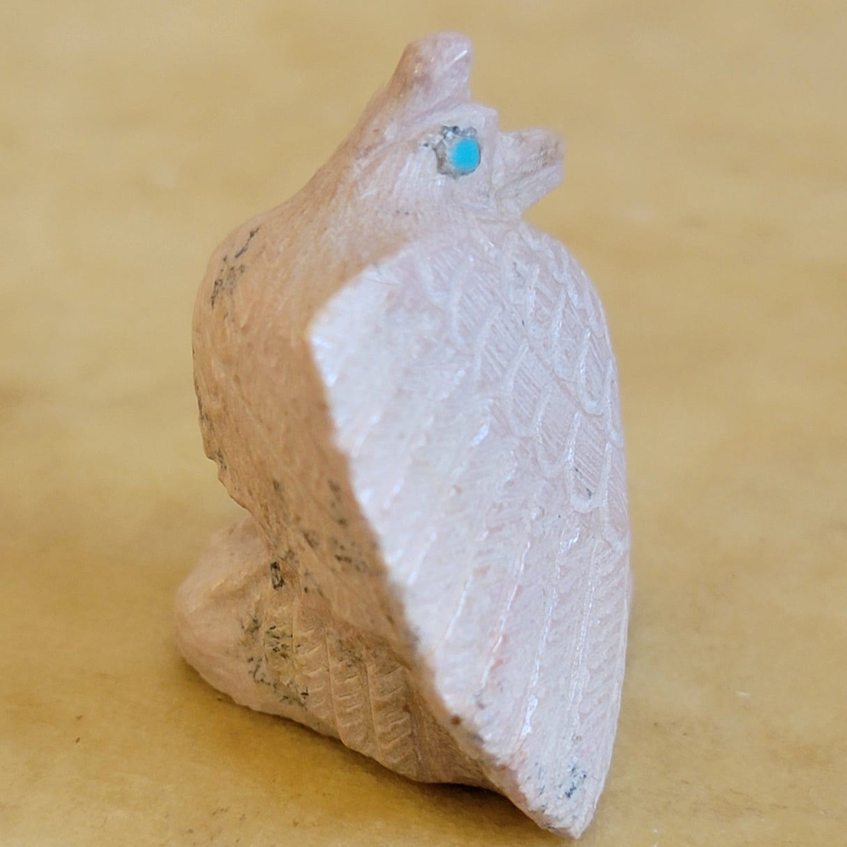 Dolomite Sacred Quail Zuni Fetish