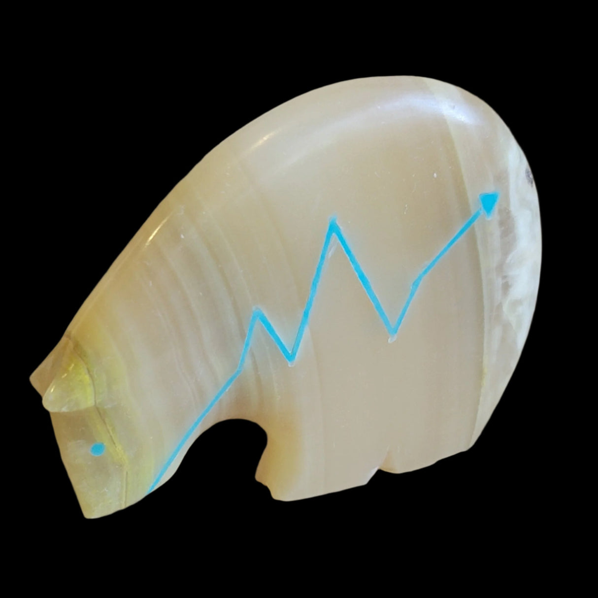 Bumblebee Jasper Medicine Bear Zuni Fetish