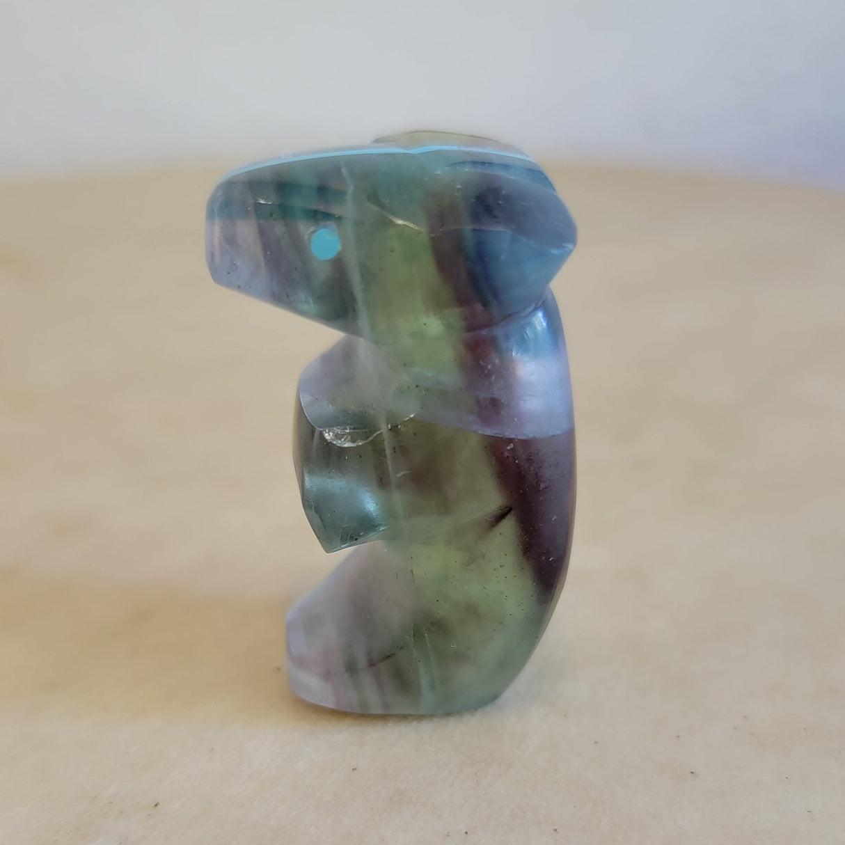 Fluorite Bunny Rabbit Zuni Fetish