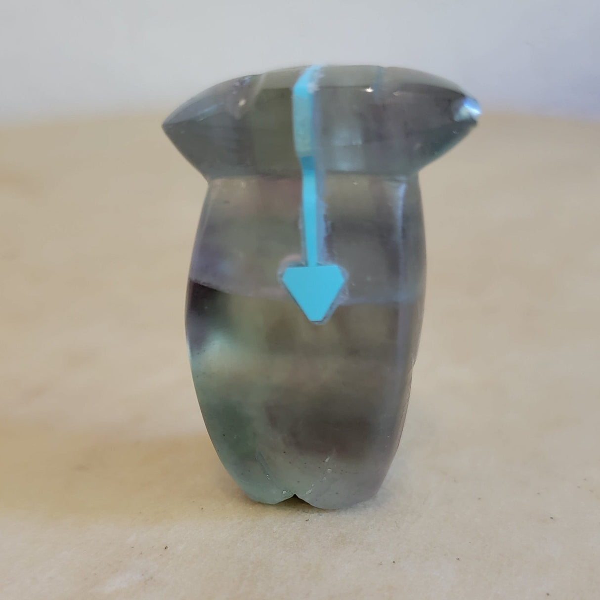 Fluorite Bunny Rabbit Zuni Fetish