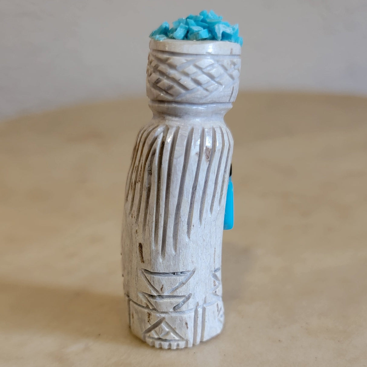 Amory Cellicion Detailed Antler Olla Maiden Zuni Fetish