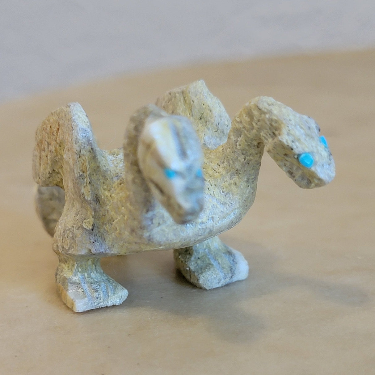 Double Headed Winged Dragon Zuni Fetish