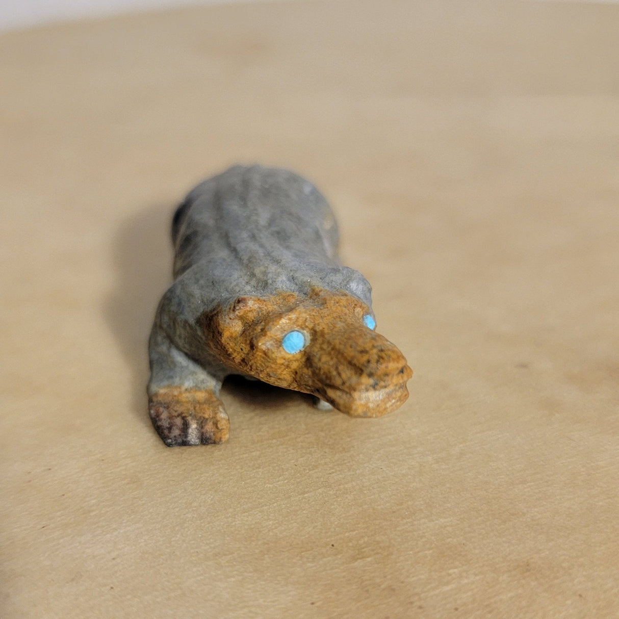 Picasso Marble Fearless Badger Zuni Badger Zuni Fetish