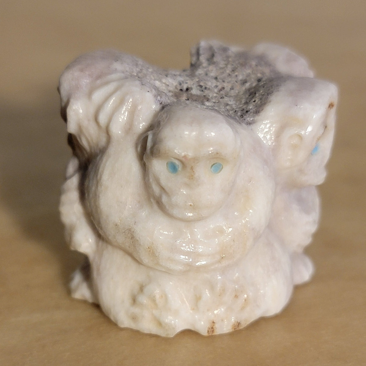 Monkey Business Antler Zuni Fetish