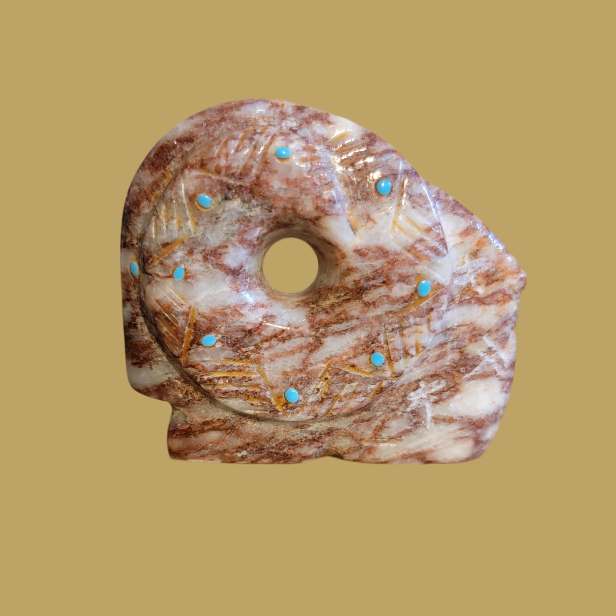 Donut Serpentine Ram Zuni Fetish