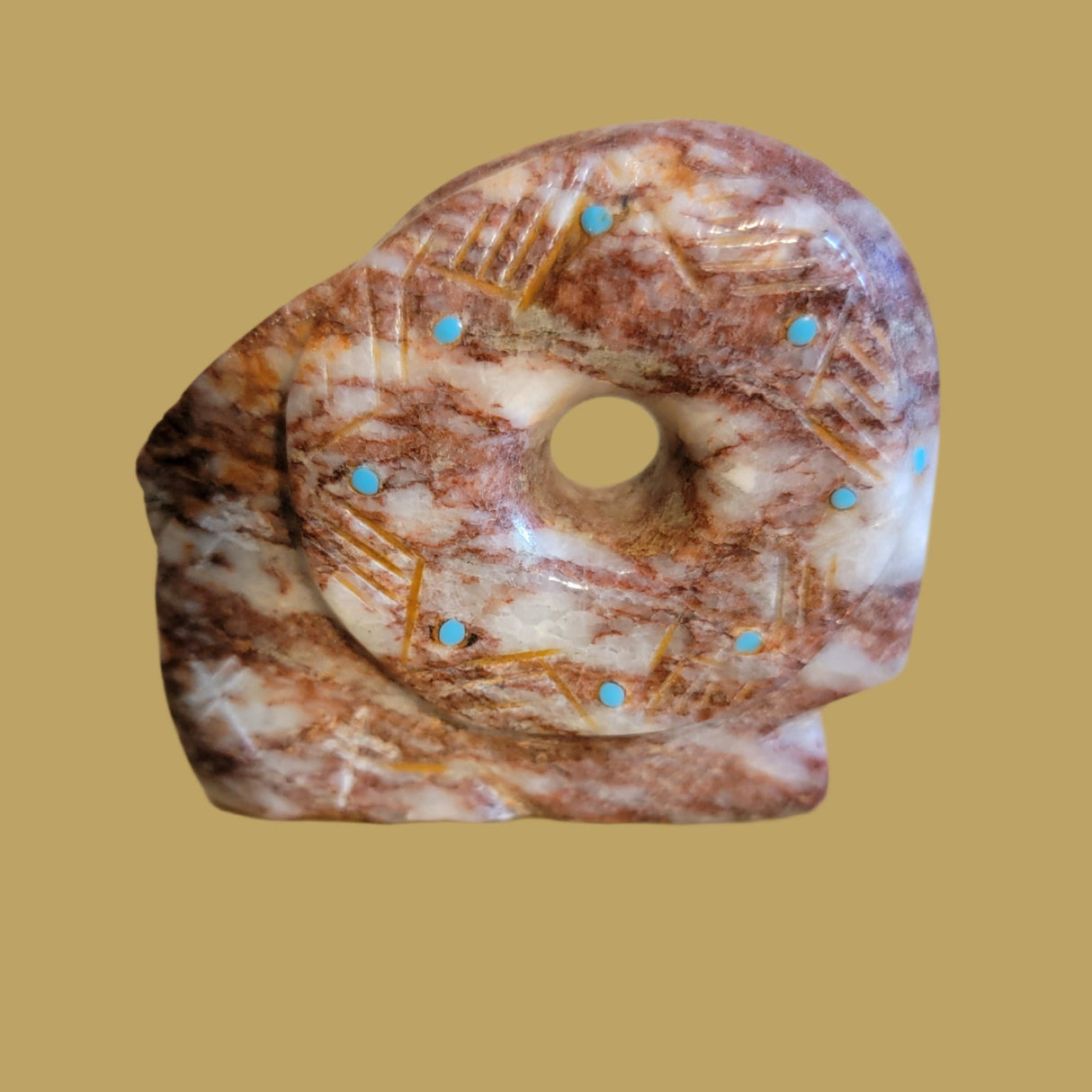 Donut Serpentine Ram Zuni Fetish