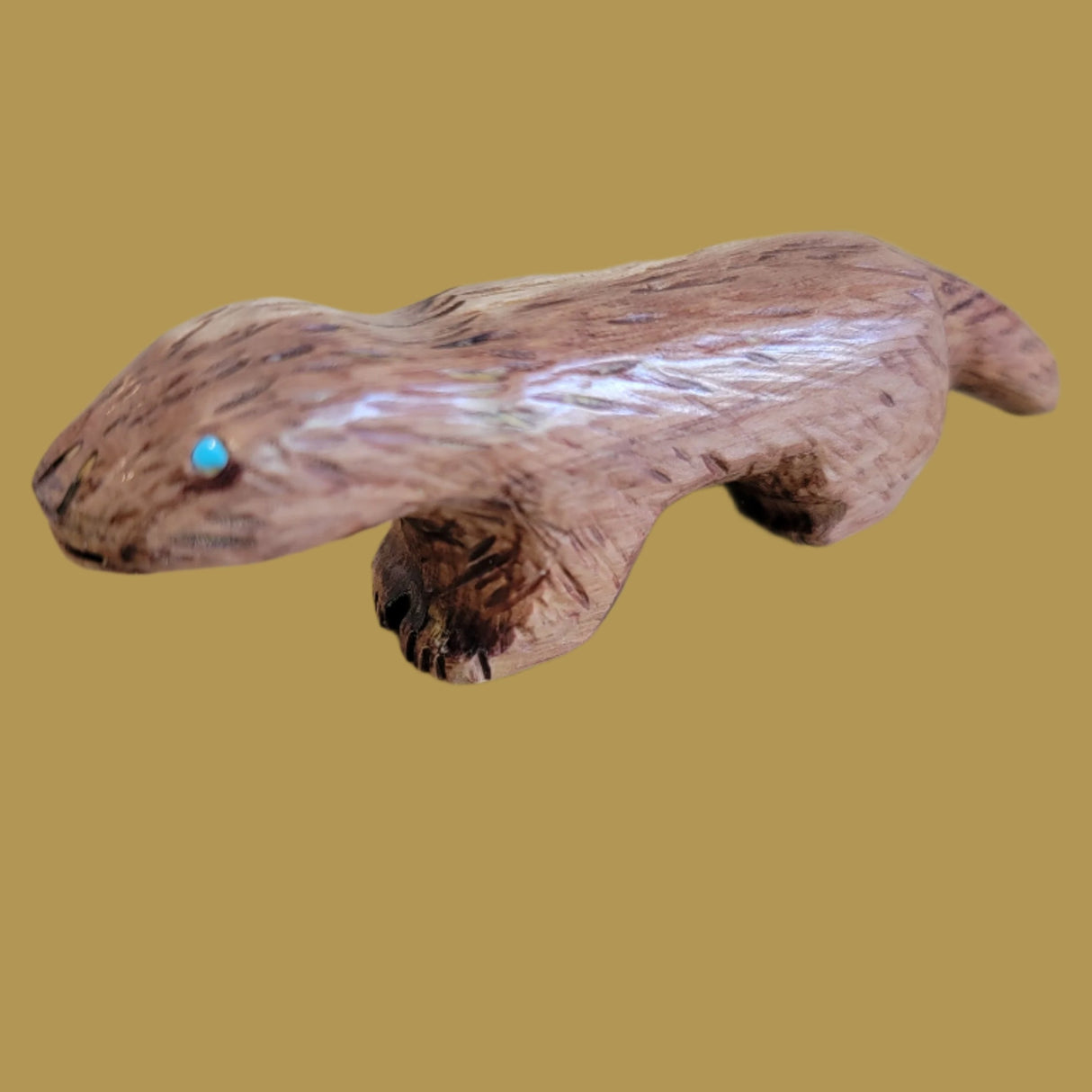 Cedar Otter Zuni Fetish