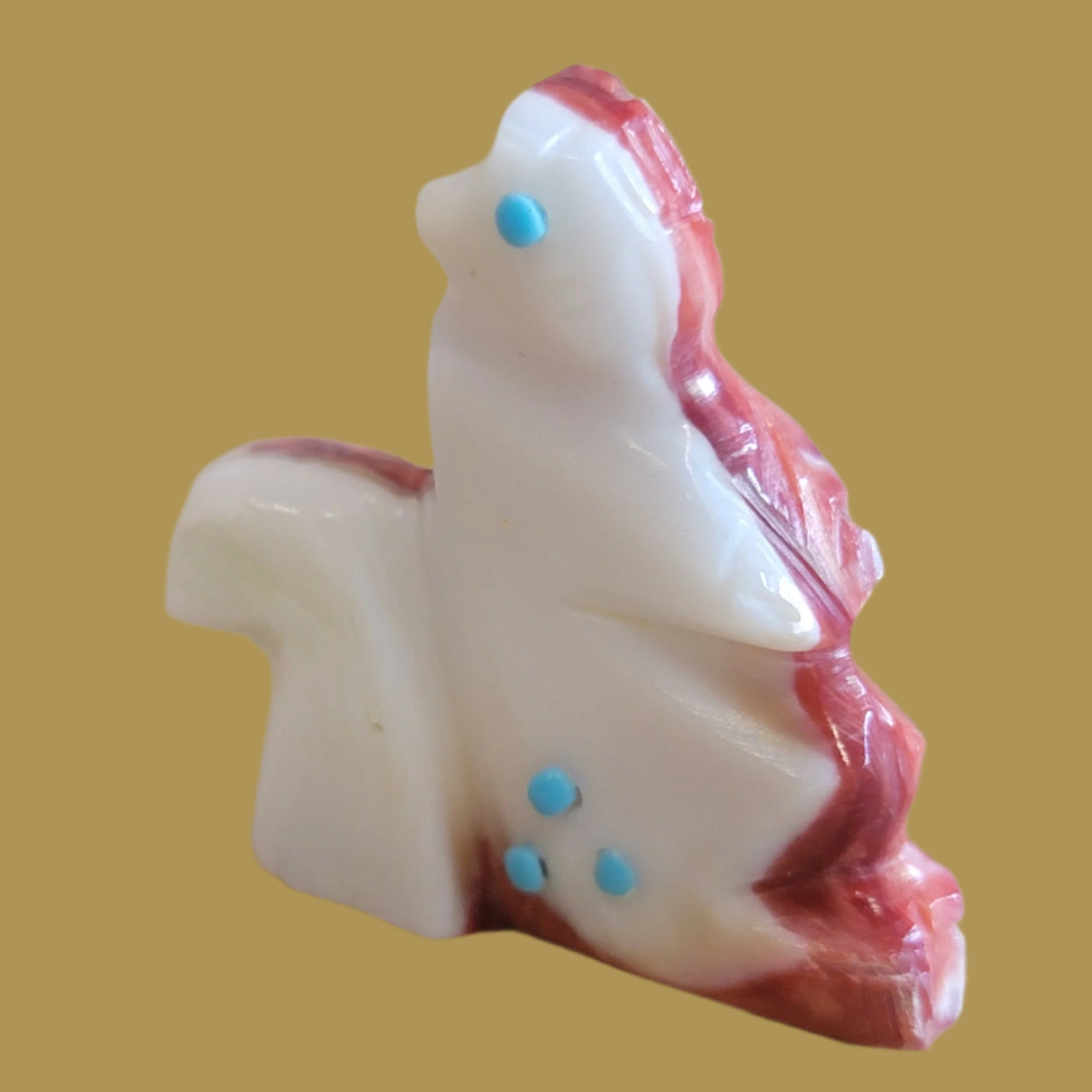 Two Toned Spiny Oyster Squirrel Zuni Fetish