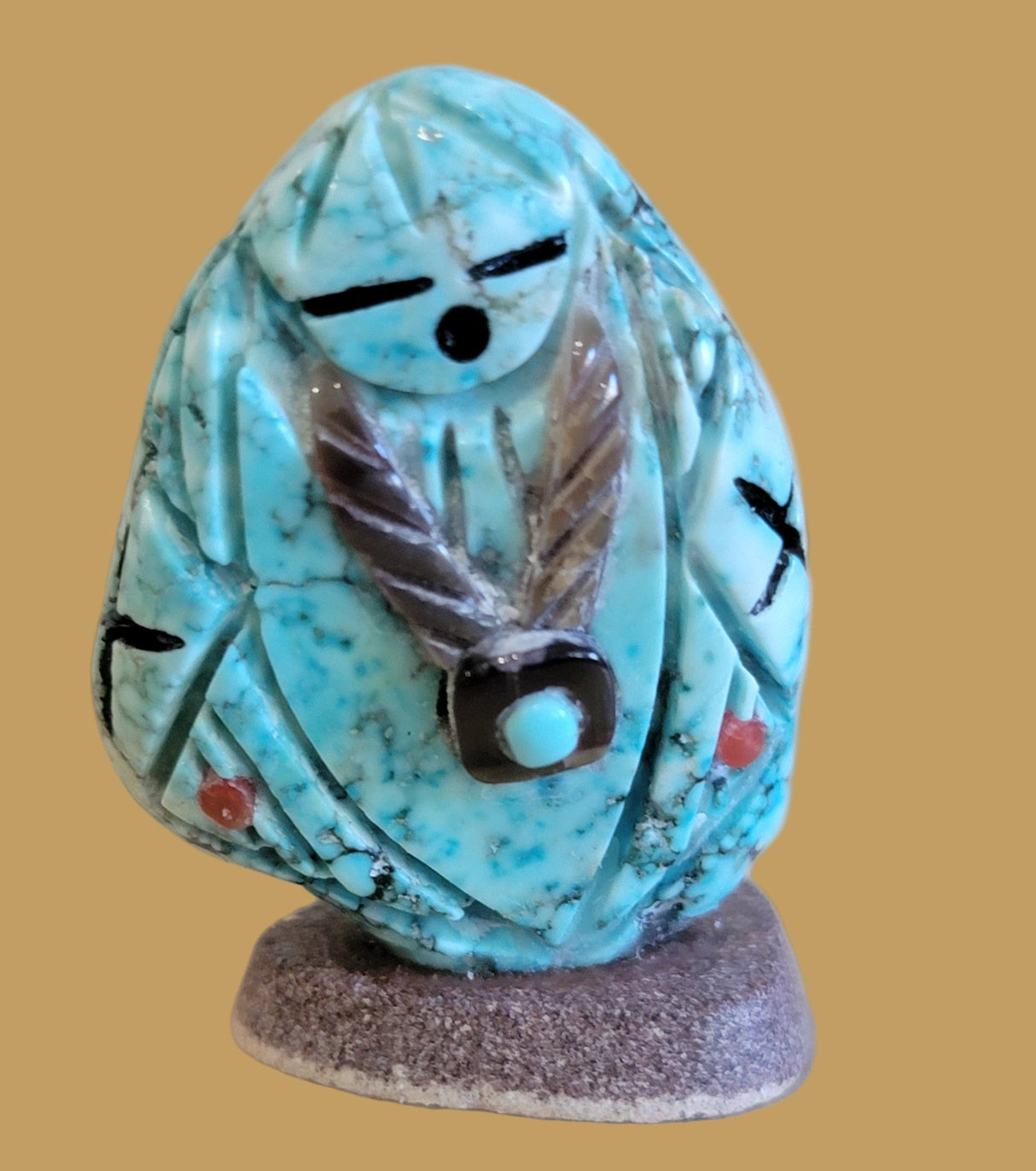 Double Sided Zuni Maiden/ Corn Maiden Zuni Fetish