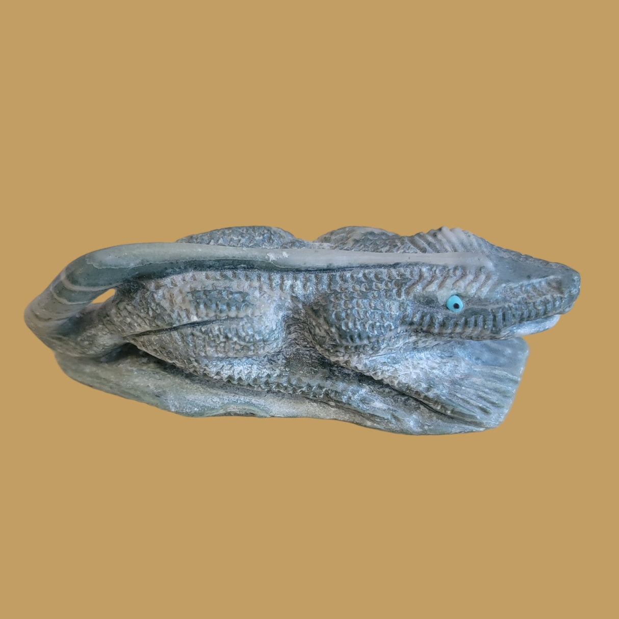 Long Tailed Leapin' Lizard Zuni Fetish