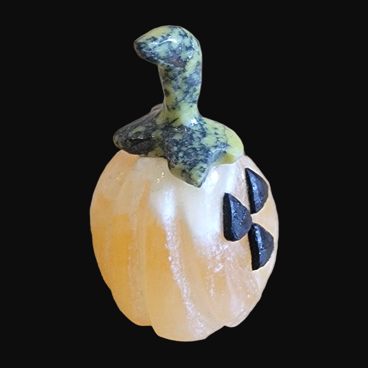 Halloween Jack-o'-lantern/Pumpkin Zuni Fetish