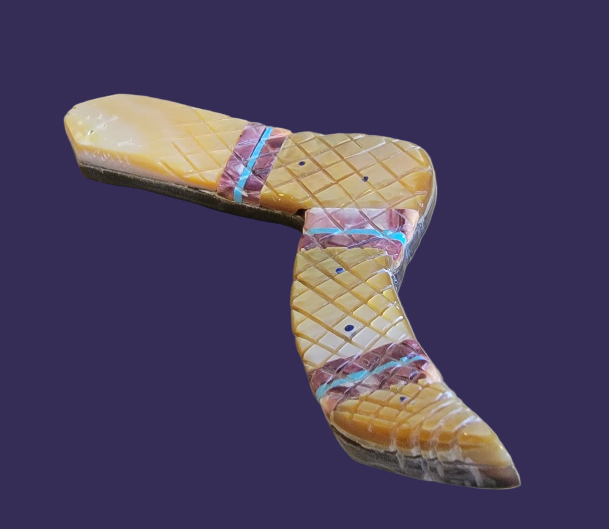 Elegant Slithering Serpent/Snake Zuni Fetish