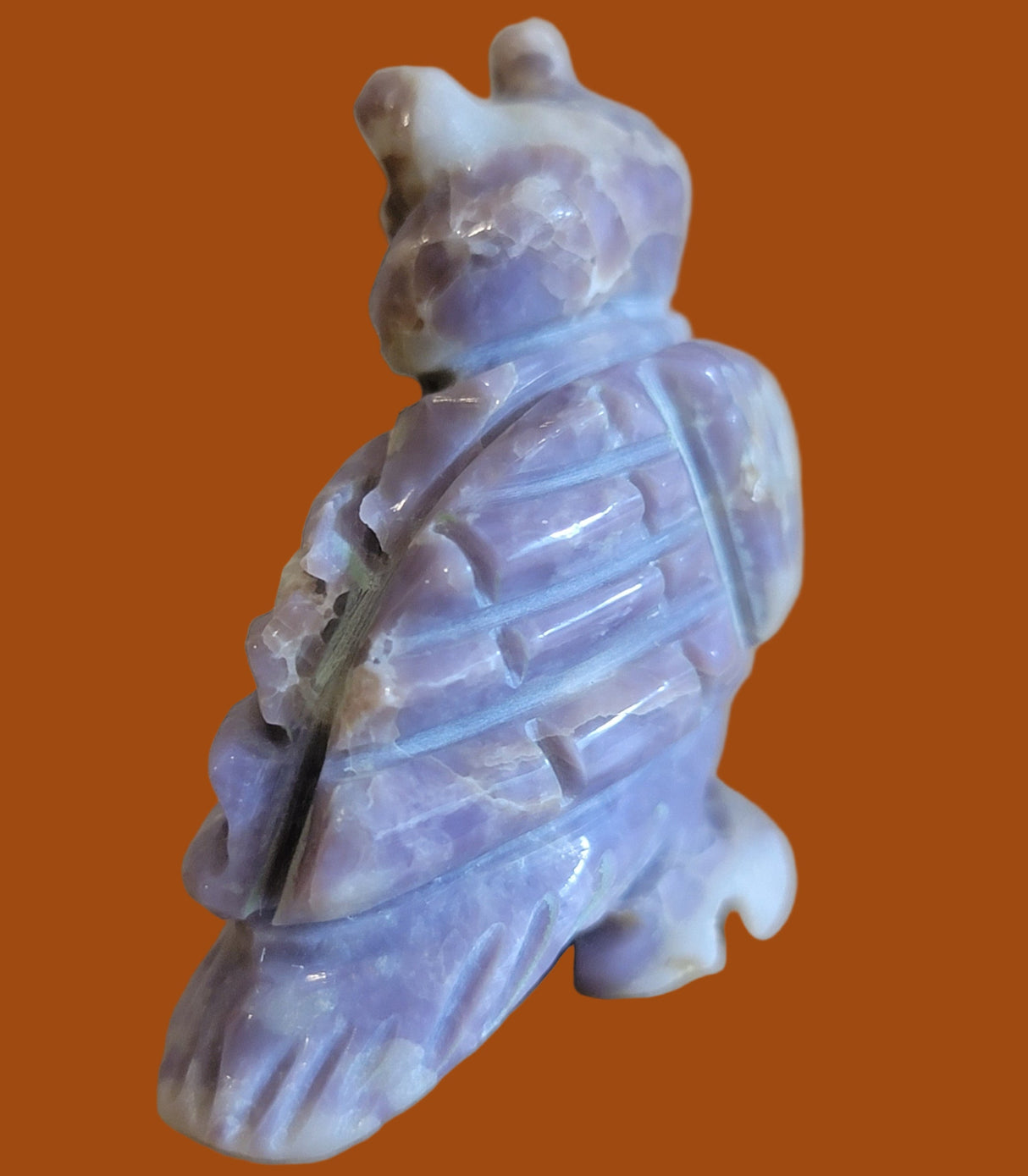 Violite Navajo Hoot Owl Zuni Fetish