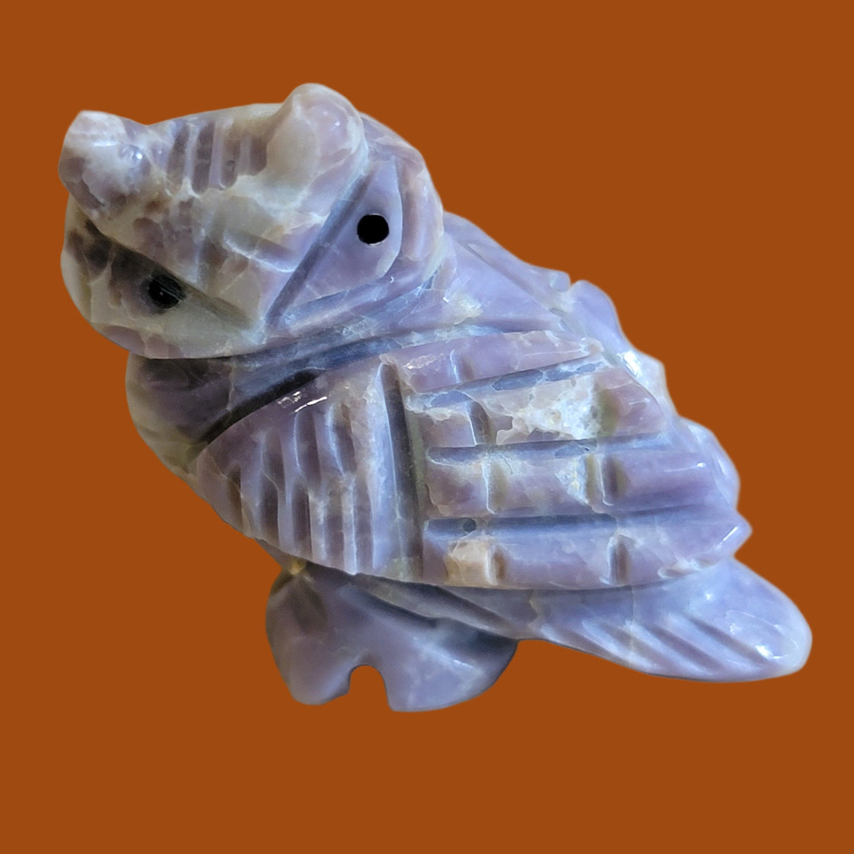 Violite Navajo Hoot Owl Zuni Fetish