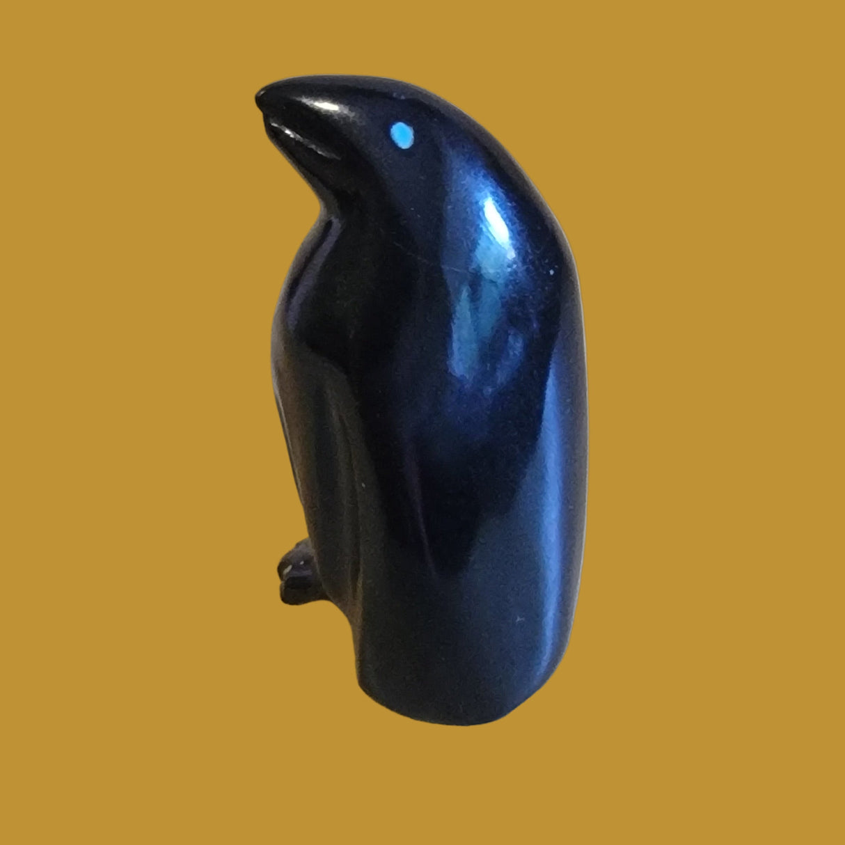 Red Bellied Marble Penguin Zuni Fetish