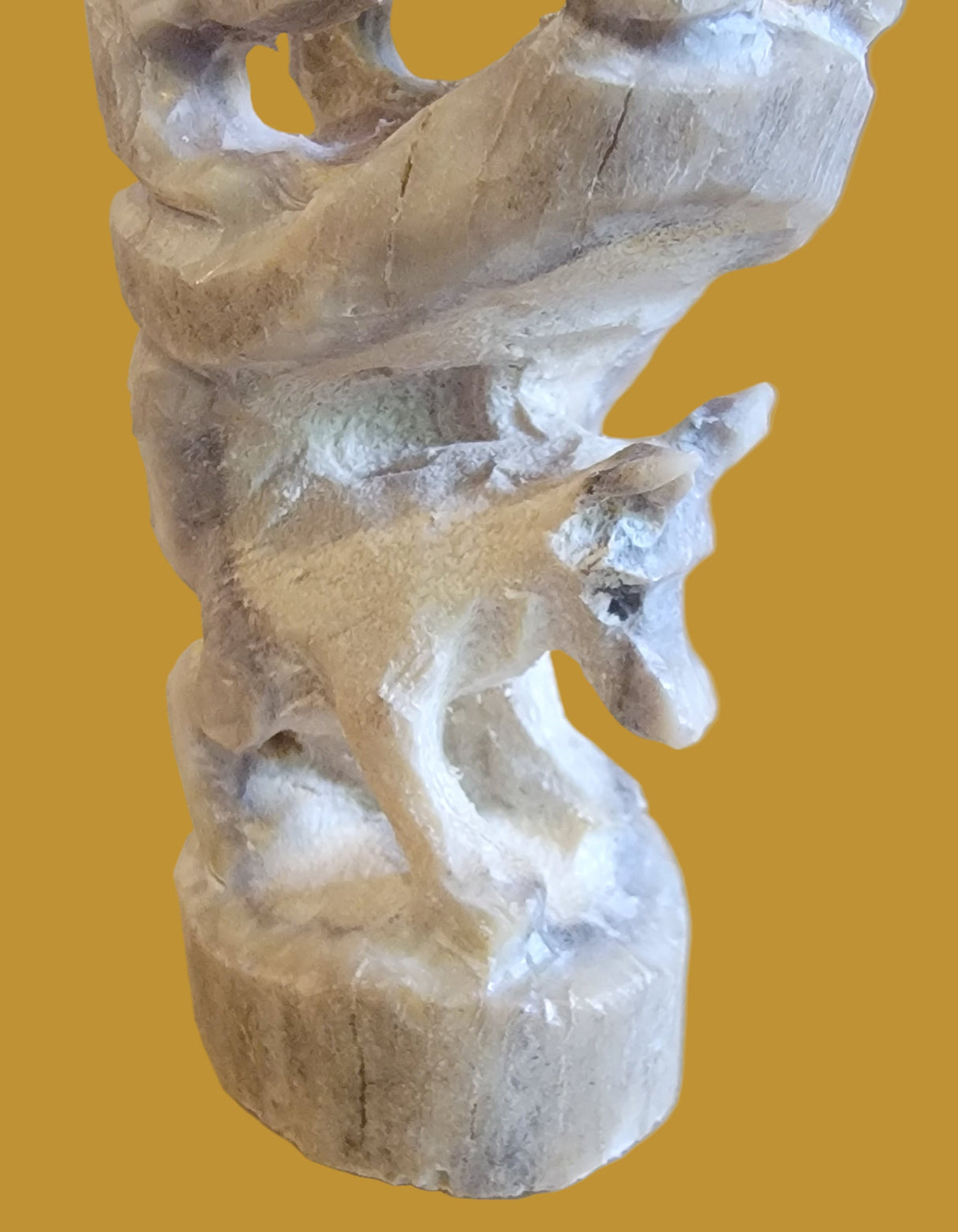 Hide and Seek Antler Wolves Zuni Fetish