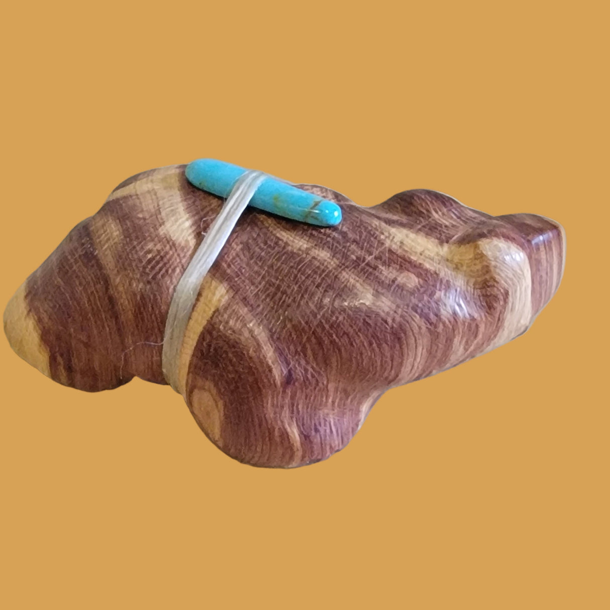 Cedar Bear in Full Stride Zuni Fetish