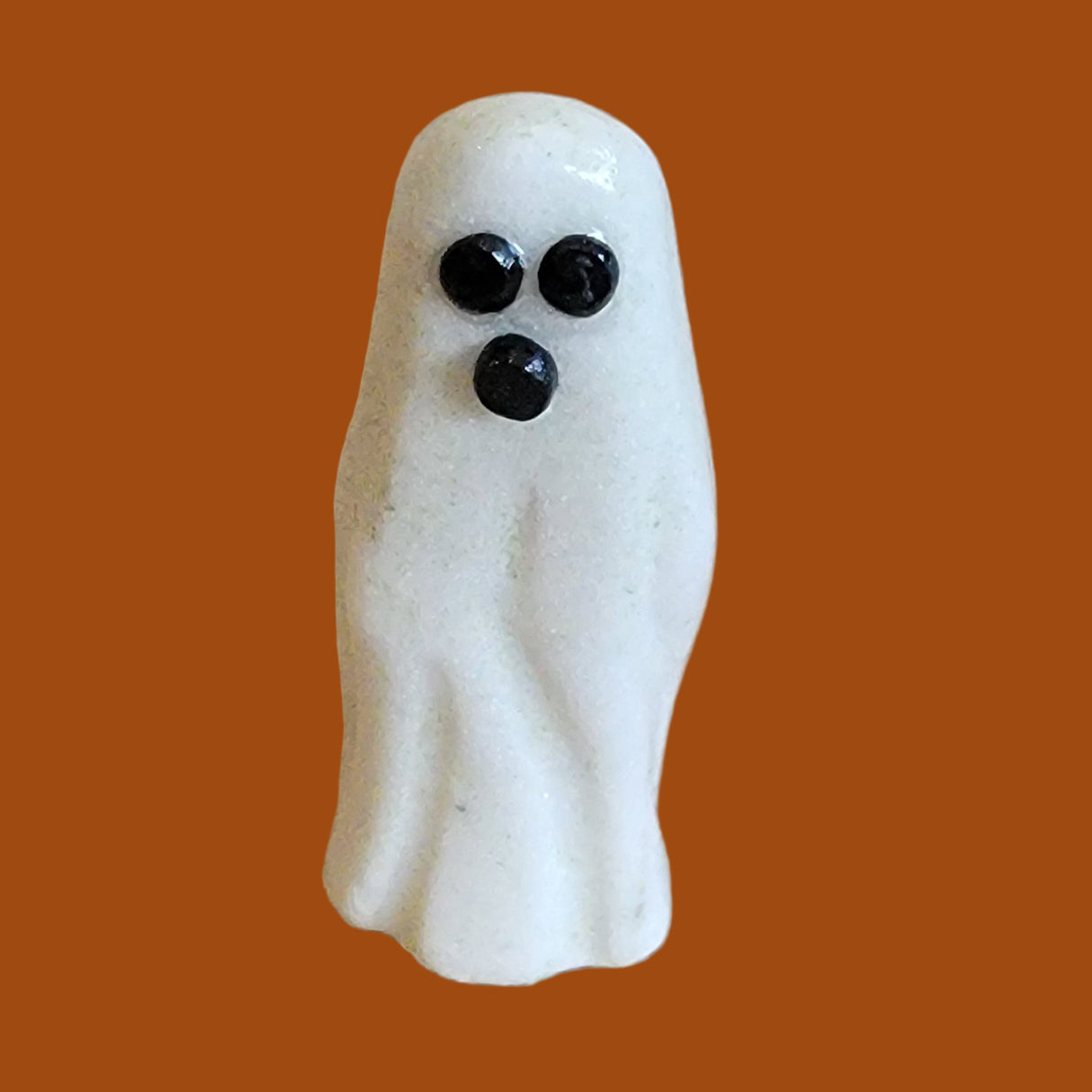 Spooky Marble Ghost Zuni Fetish
