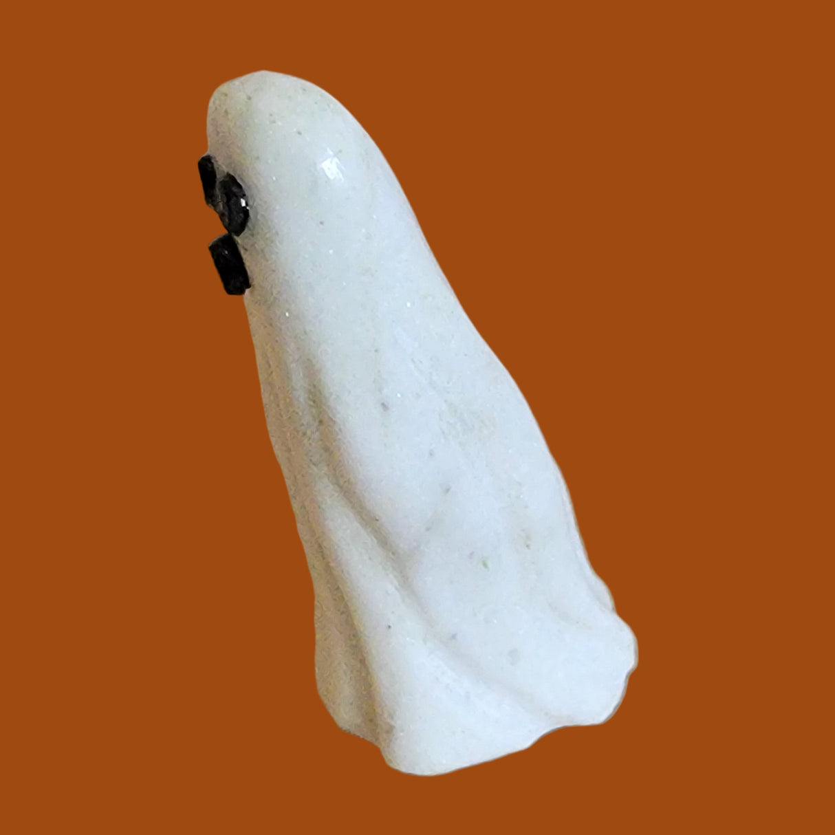 Spooky Marble Ghost Zuni Fetish