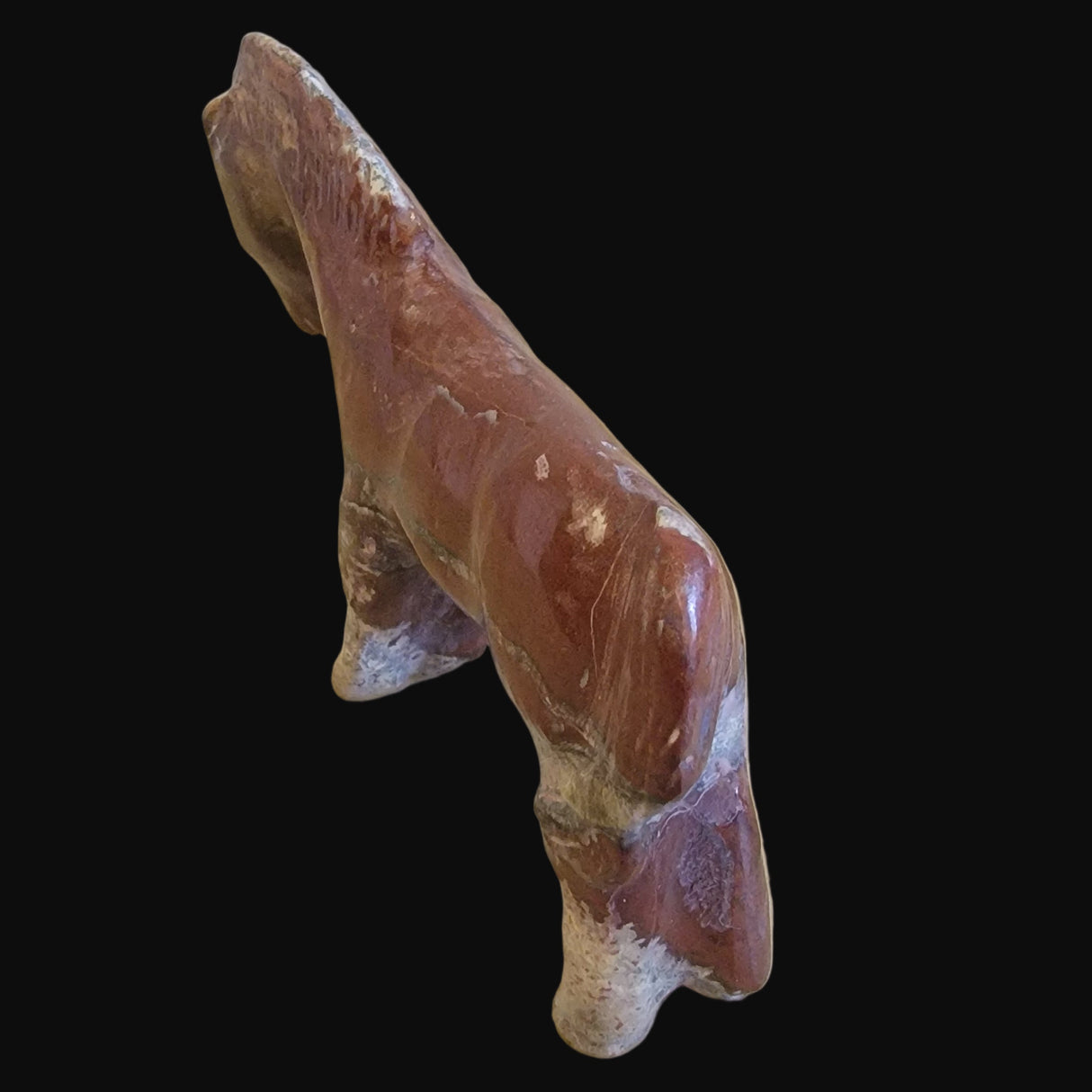 Crazy Horse Stone Healing Horse Zuni Fetish