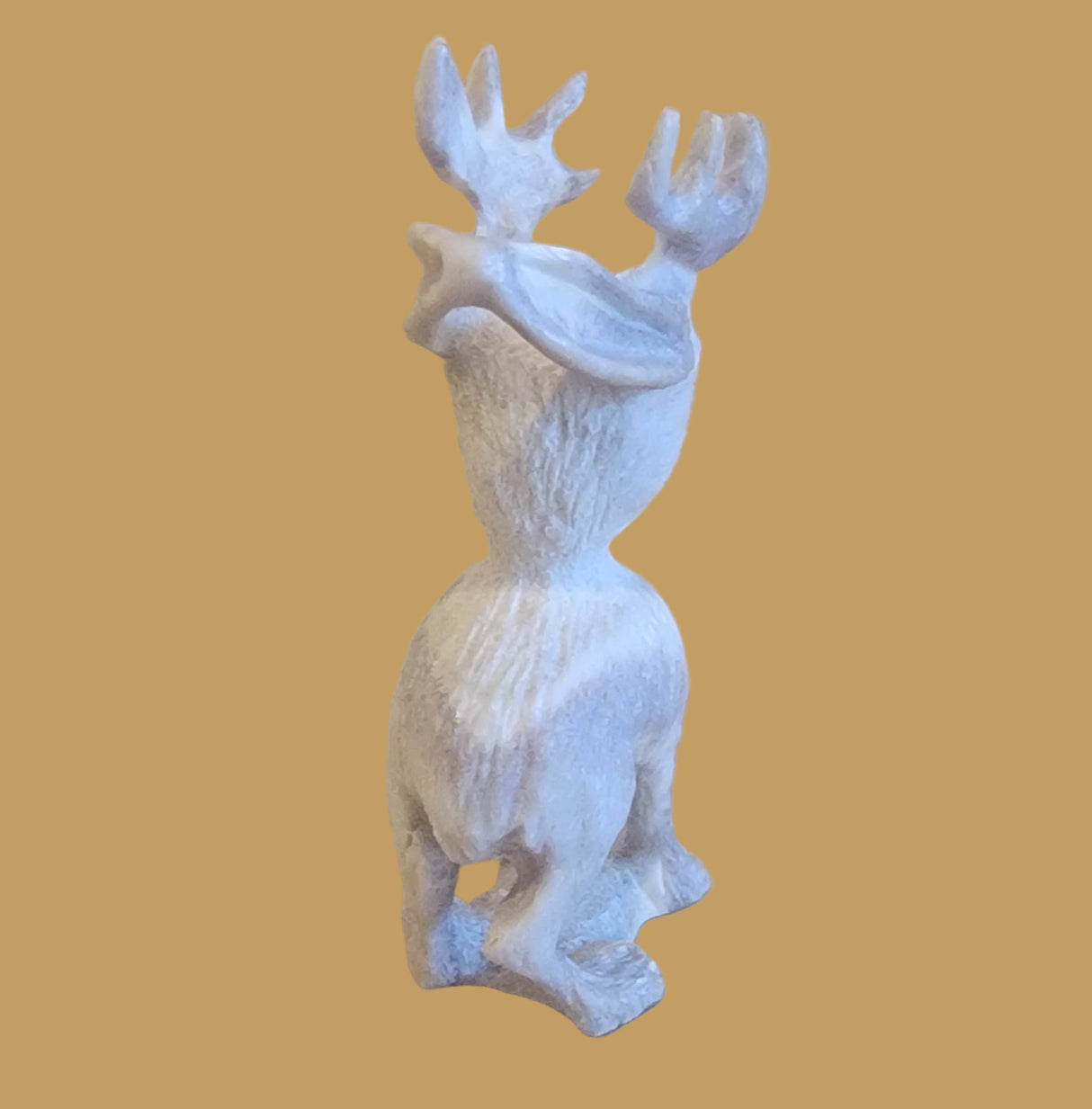 Antler Mythical Desert Jackalope Zuni Fetish