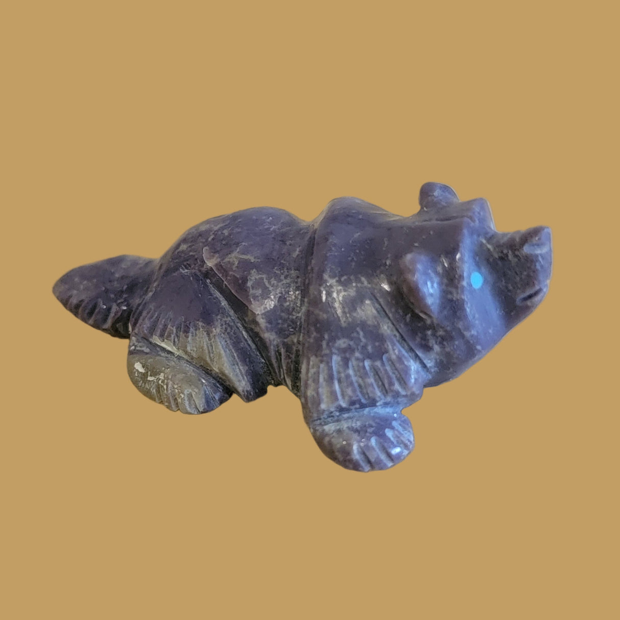 Purple Violite Navajo Badger Zuni Fetish