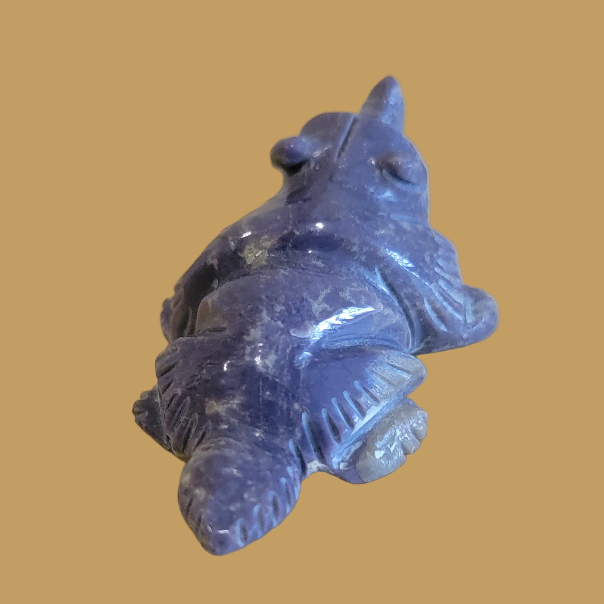 Purple Violite Navajo Badger Zuni Fetish