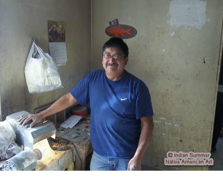 Andres Quandelacy – Master Carver of the Zuni Wolf & Mountain Lion Lineage