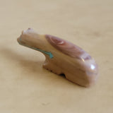 Long Necked Dolomite Zuni Fetish Bear