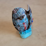 Double Snail Shell Zuni Fetish Corn Maidens