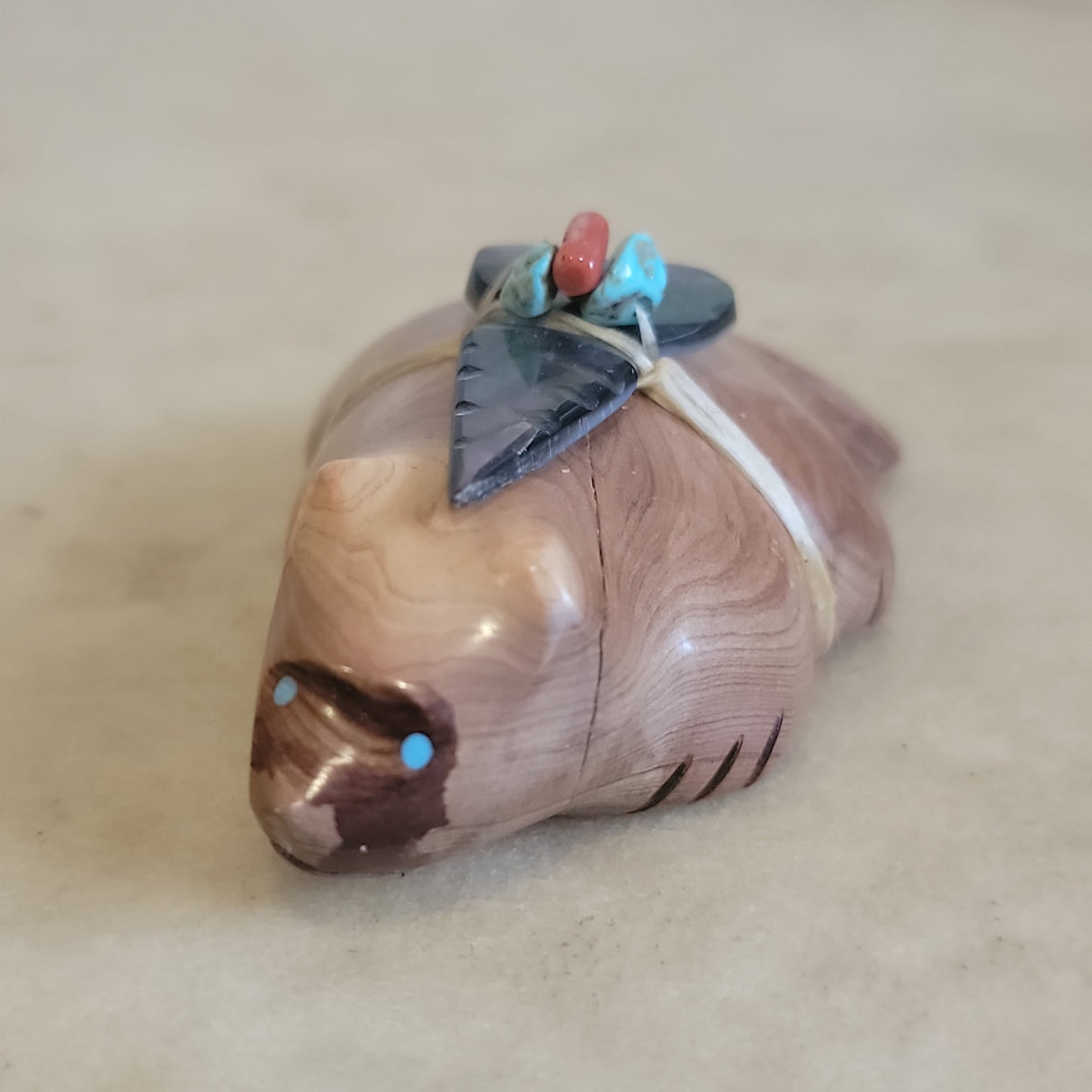 Cedar Badger Zuni Fetish