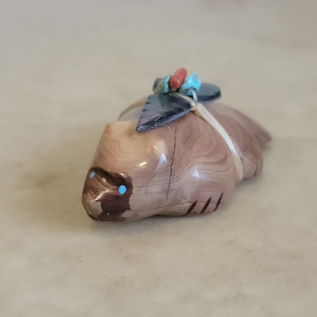 Cedar Badger Zuni Fetish