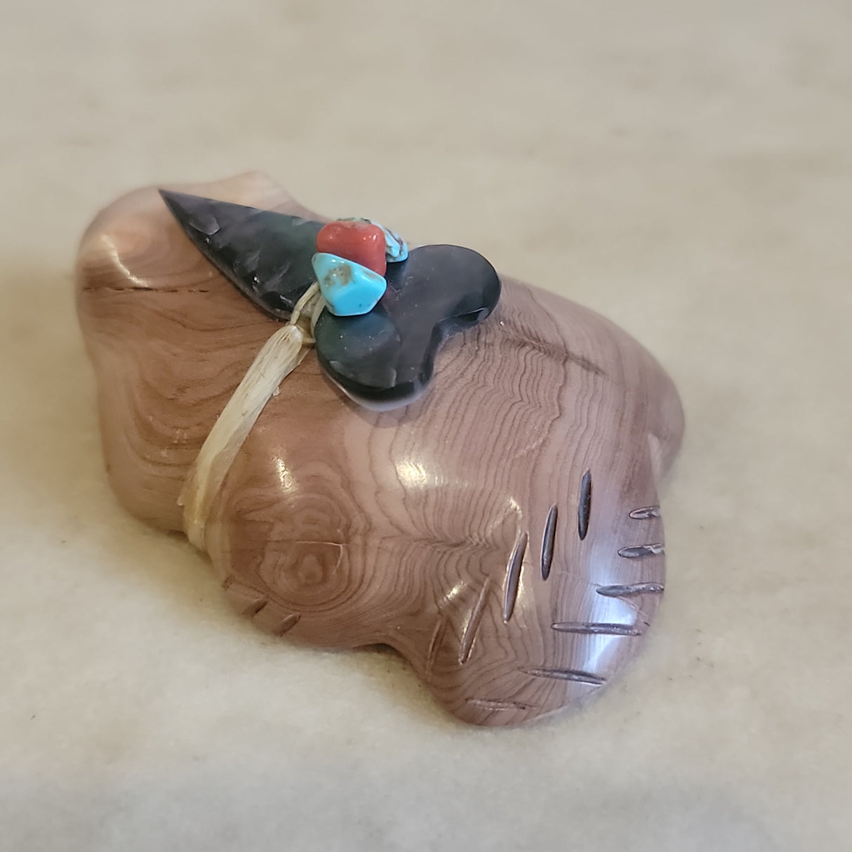 Cedar Badger Zuni Fetish